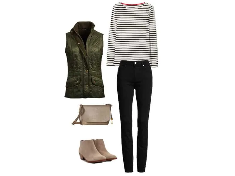 Three Cute Outfits with Black Jeans