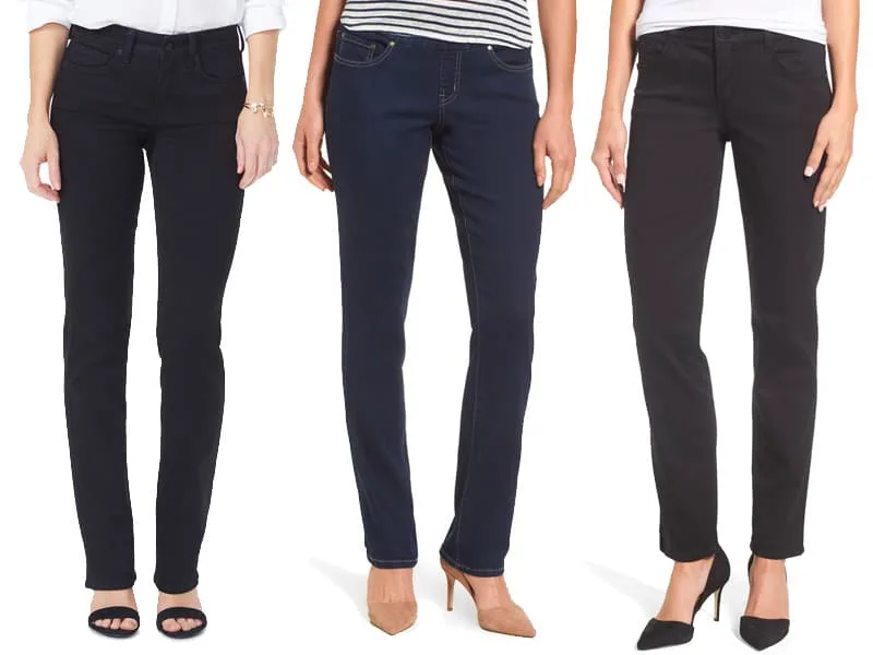 The Best Petite Straight Leg Jeans for Women