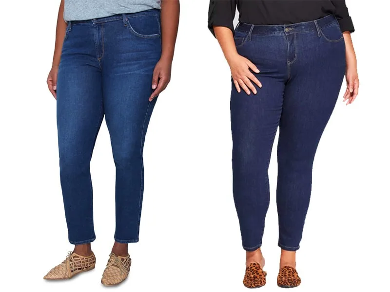 The Best Plus Straight Leg Jeans for Women