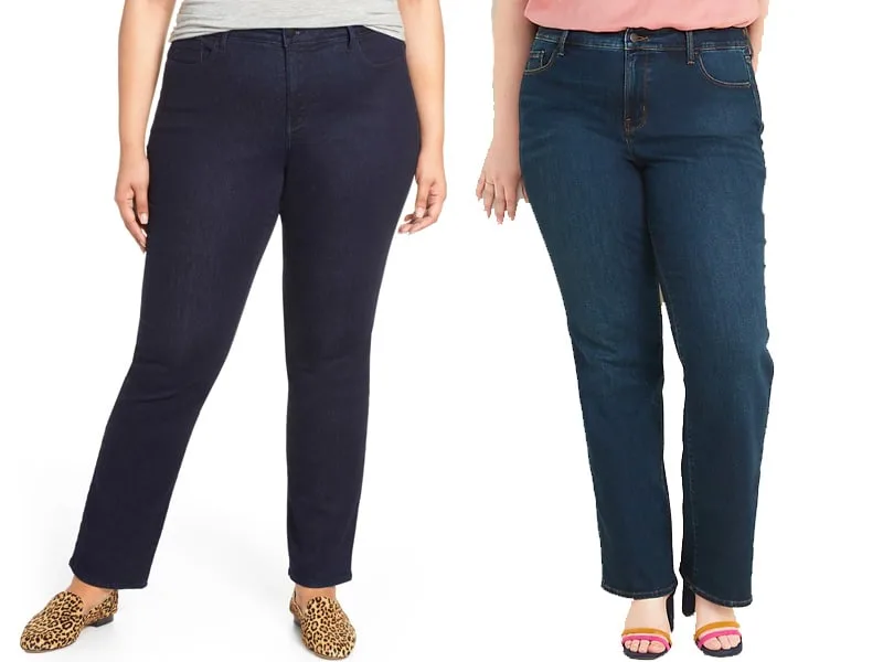 The Best Plus Straight Leg Jeans for Women