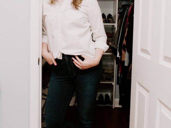 Classic White Button Down for $20