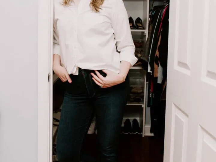Classic White Button Down for $20