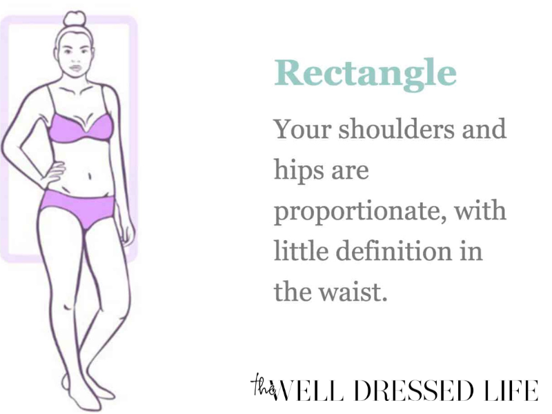 Rectangle Body shape