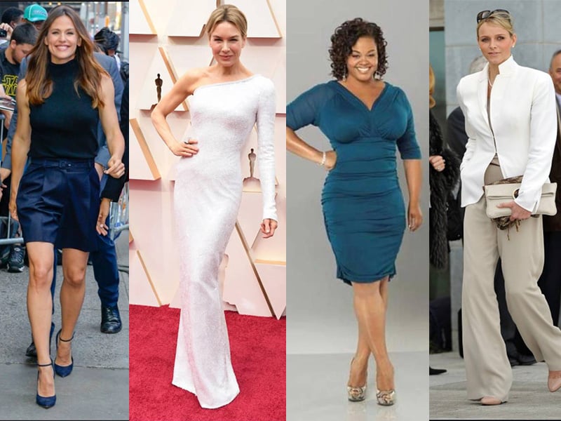 Famous Inverted Triangle Body Types