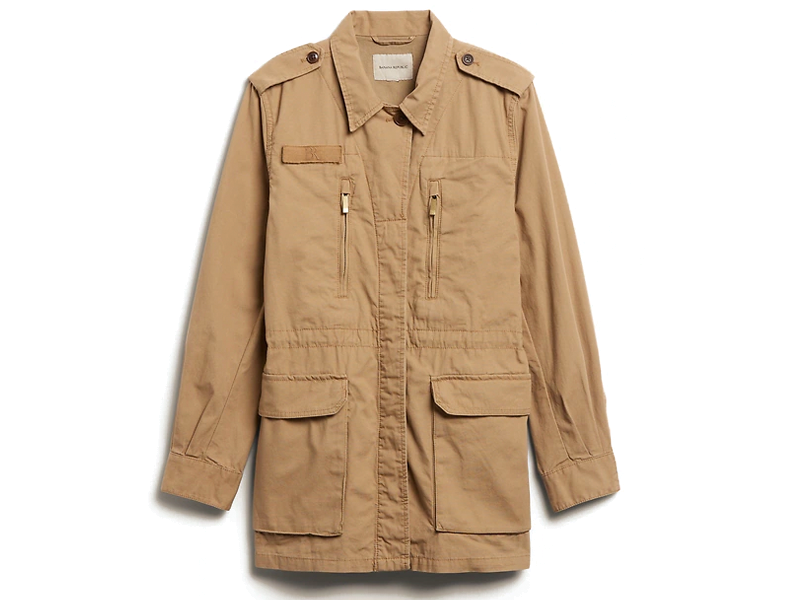 Banana Republic Utility Field Jacket in Beige