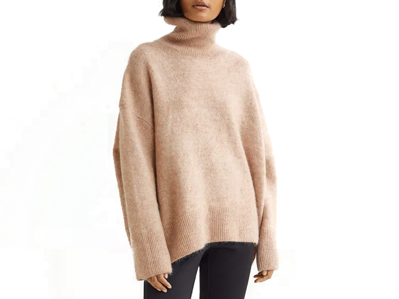 Beige Oversized sweater from H&M