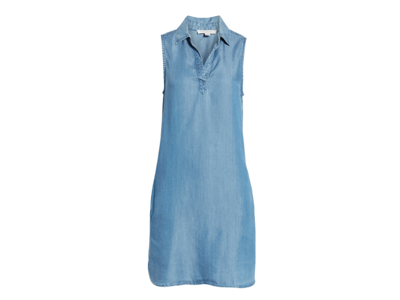 The Chambray Shift Dress