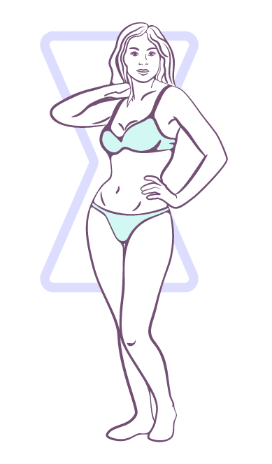 Hourglass Body Type Hourglass Body Type - How To Dress Your Body Type