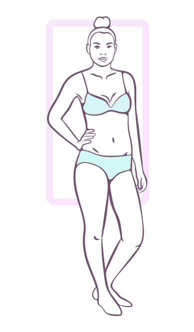 Rectangle Body Type Rectangle Body Type
