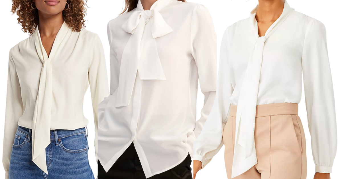 Outfit Formula: The Bow Blouse
