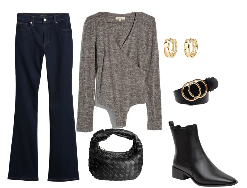 Bootcut Jeans with fitted top Bootcut Jeans with fitted top