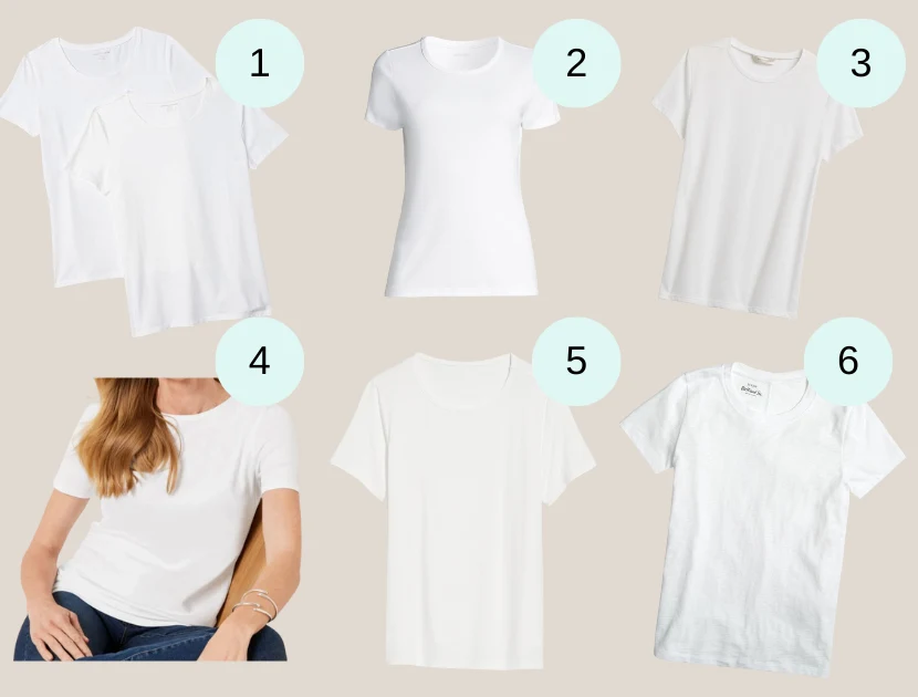 White T-Shirts That are Not See-Through The Best White T-Shirts That are Not See-Through