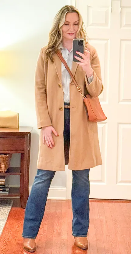 Gap Factory Coat outfit Outfits Week of January 8th