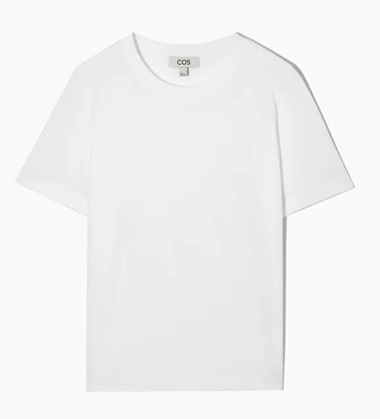 COS Regular Fit Tee White