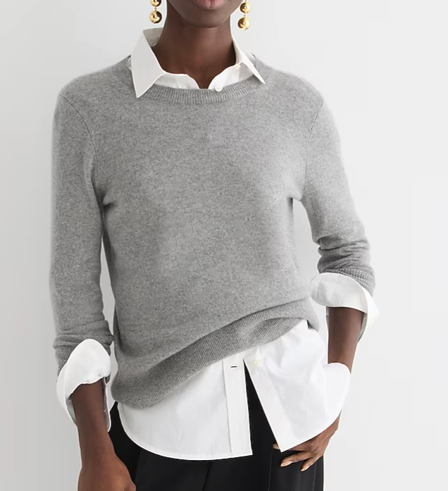 J Crew gray Sweater