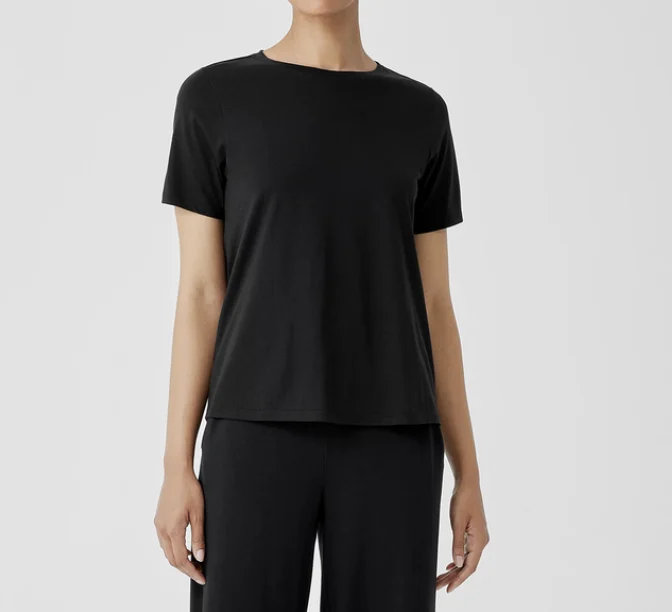 EFisher Black Tee