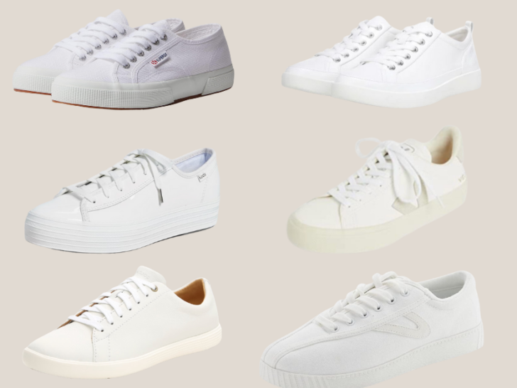 Classic White Sneakers for Summer