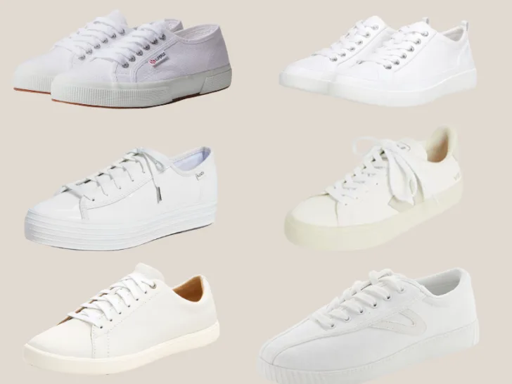 Classic White Sneakers for Summer