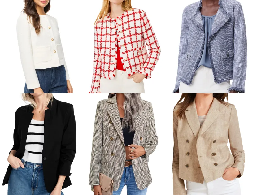 Spring Blazers for Work and Weekend Springtime Blazers for Work and Weekend
