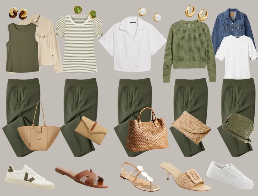 How to Style Olive Green Pants