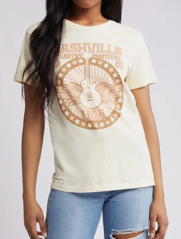 Nashville Cotton Graphic Tee