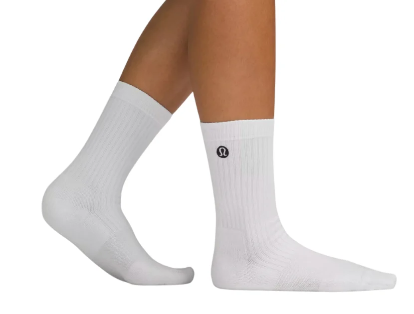 Lululemon Ribbed Crew Socks Lululemon Daily Stride Ribbed Comfort Crew Socks