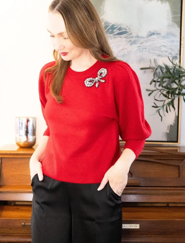Embellished Sweater Embellished Sweater