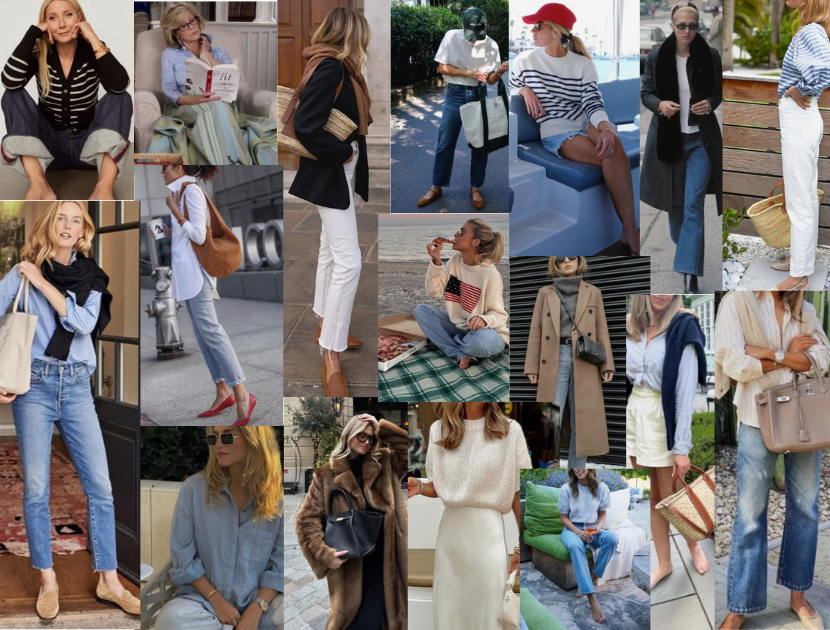 Personal style vision board